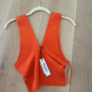 NWT Day + Moon Orange Tank